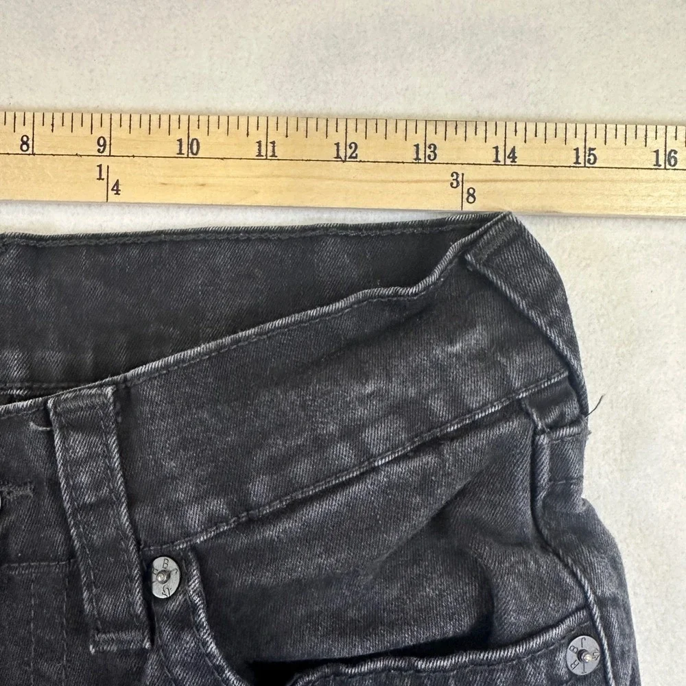 True Religion Geno Relaxed Slim Jeans Black Wash Denim 102158 Size 28x31 Mens
